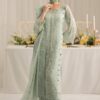 Gulaal Pistachio Formal Collection Chiffon Replica