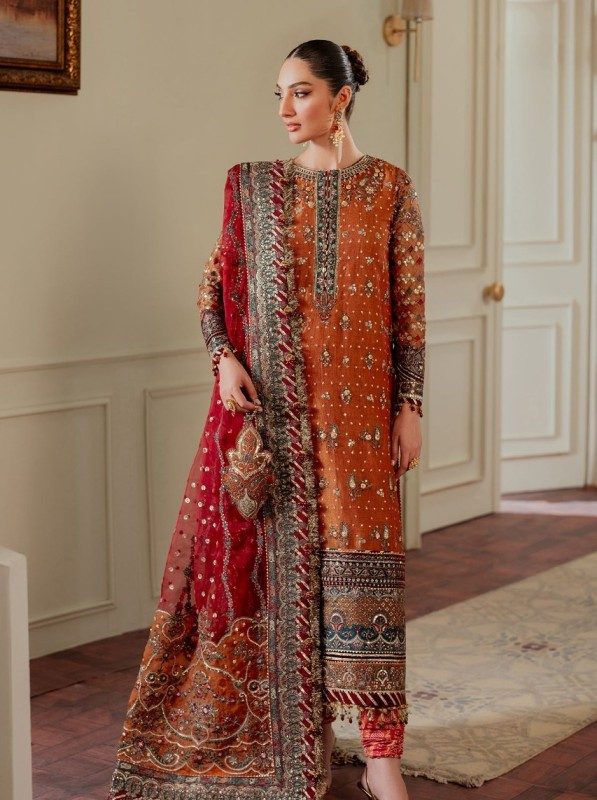 Baroque Orange Formal Collection Net Replica