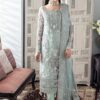 Gulaal Sky Blue Exclusive Net Collection Replica