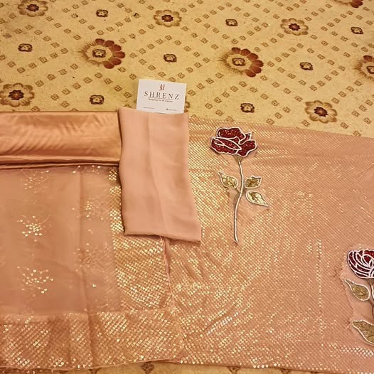 Alternative view of Nureh Pink Formal Collection Chiffon Replica