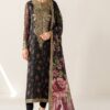 Jazmin Black Digital Printed Chiffon Collection Replica