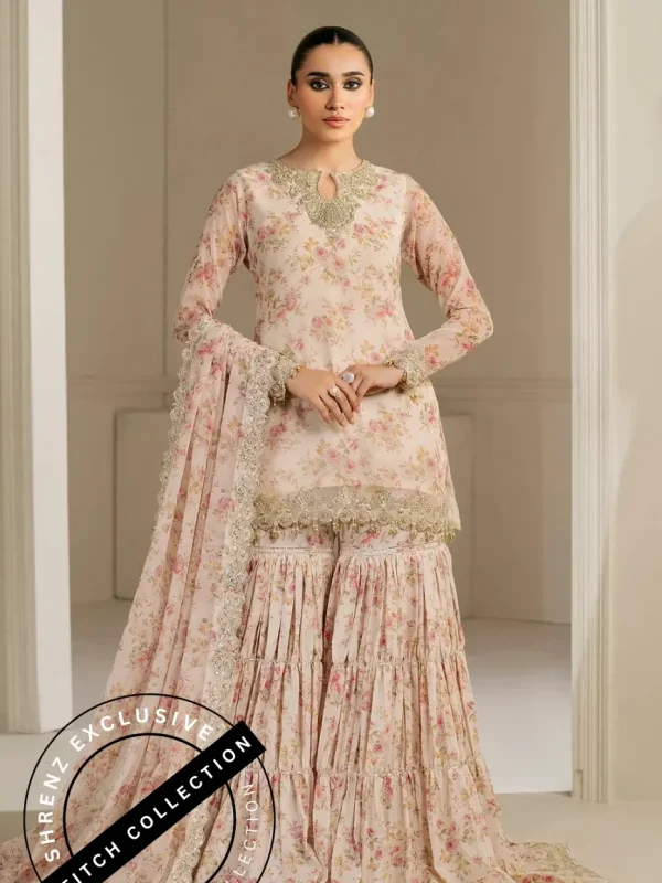 Shrenz 3 Piece Stitched Lawn Pret Collection
