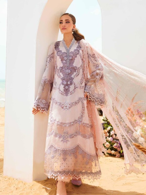 Maria B Baby Pink Luxury  Lawn Collection Replica