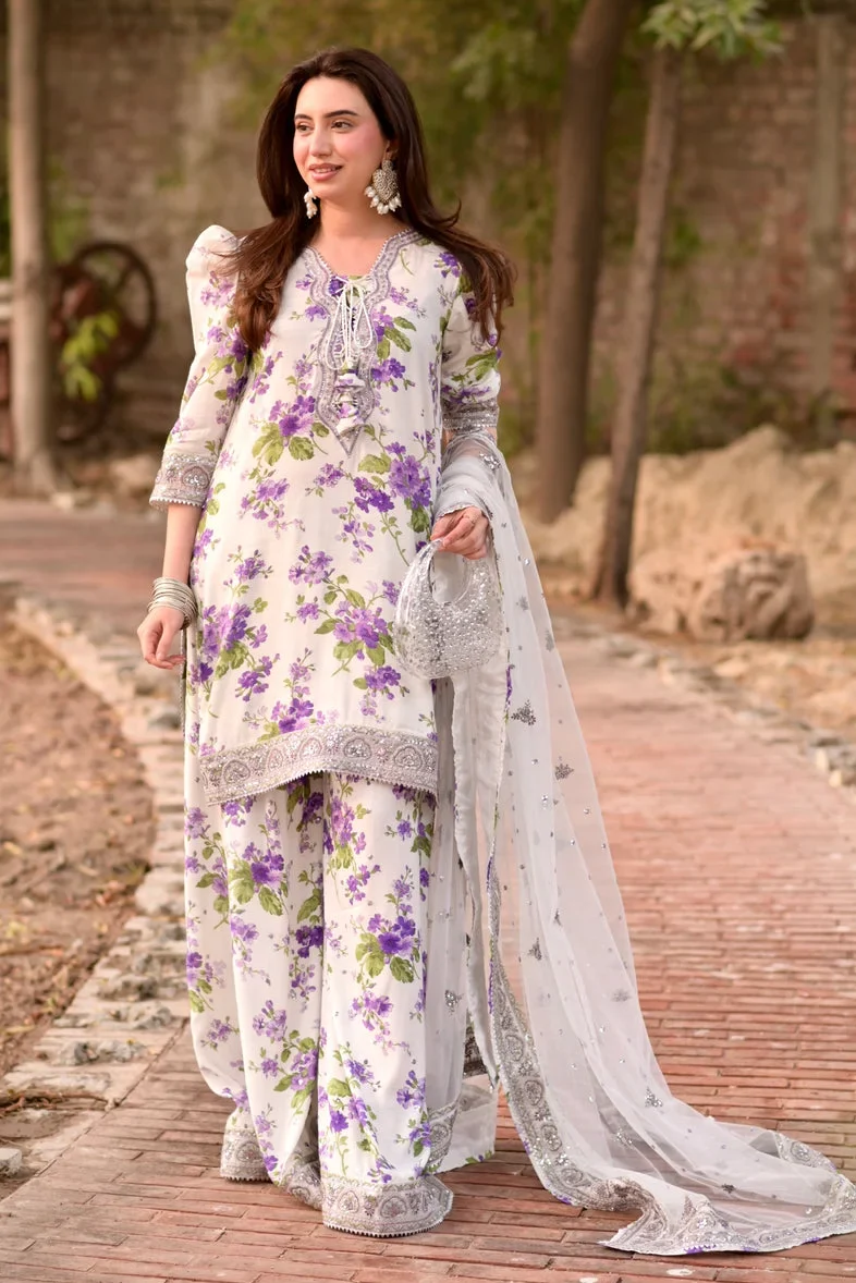 Aneela's Tpink Luxury Printed Lawn Collection Replica