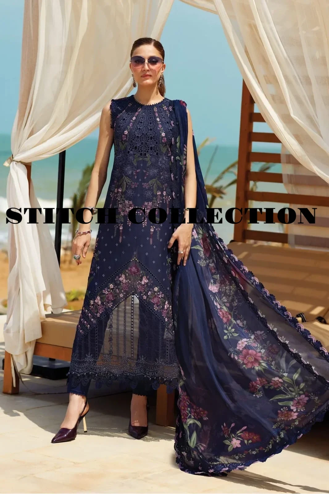 Shrenz 3 Piece Stitched Lawn Pret Collection