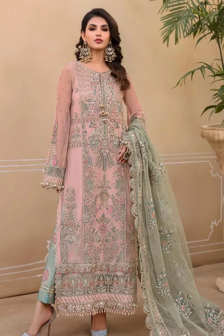 Maria B Pink Formal Collection Net Replica
