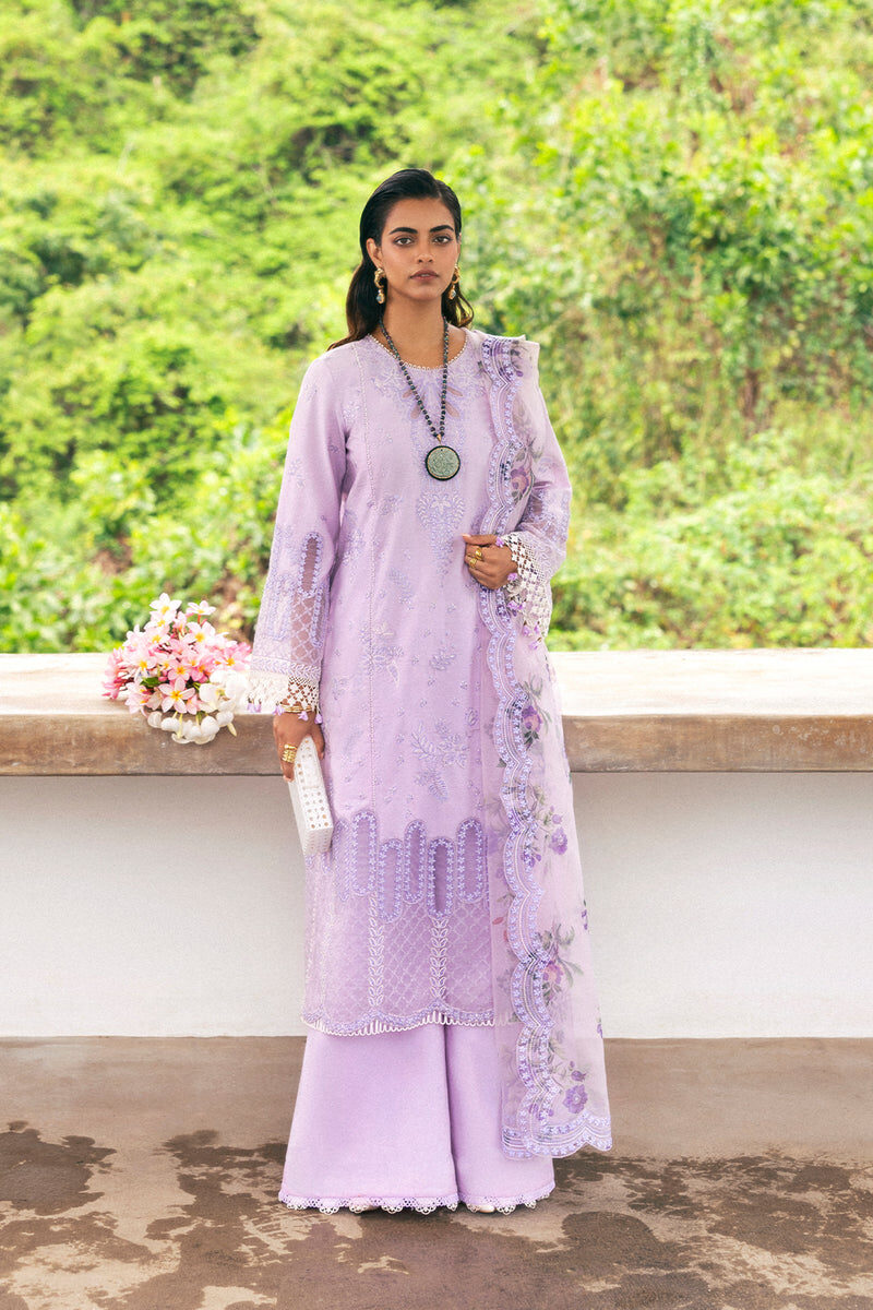 Saira Rizwan Lilac Luxury Lawn Collection Replica