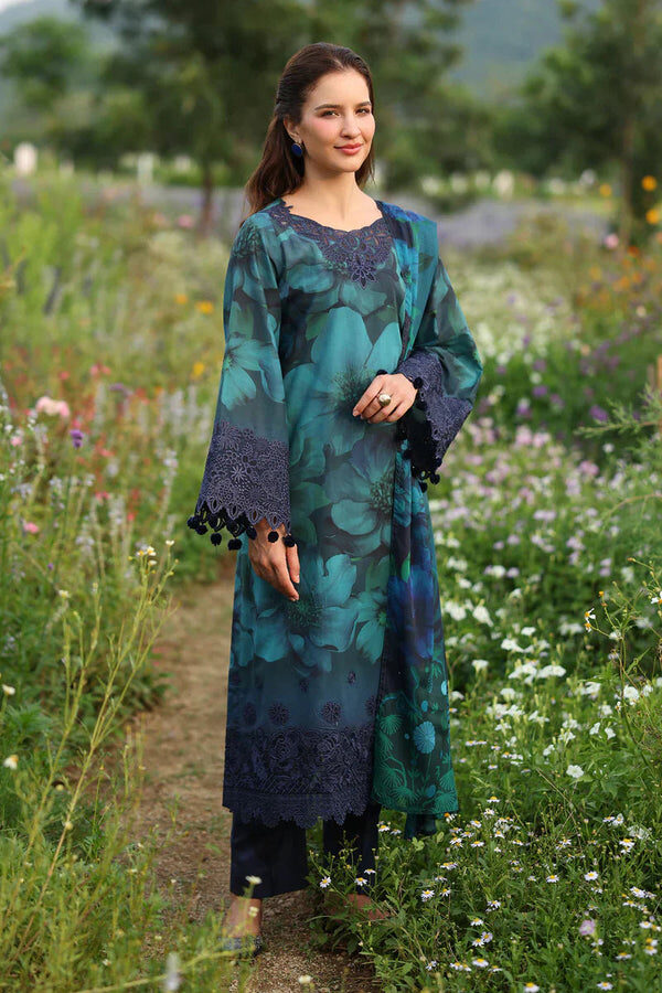 Baroque Tie-Dye Printed Lawn Collection Replica