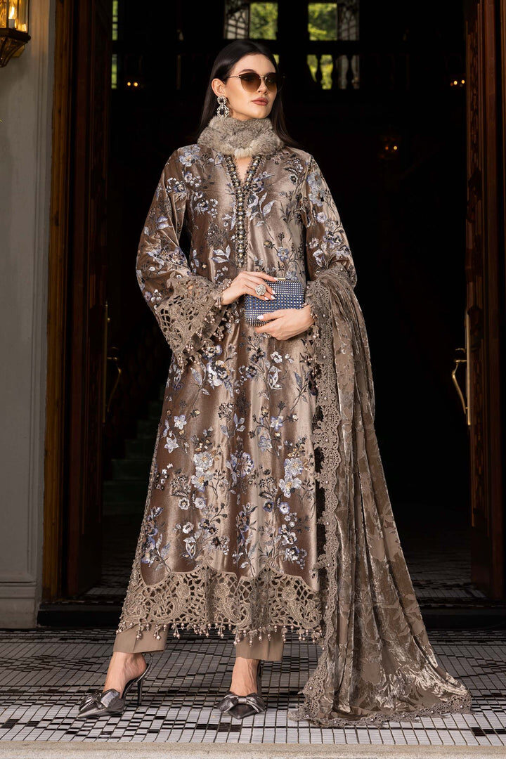 Maria B Winter Luxury Palachi Velvet Collection Replica