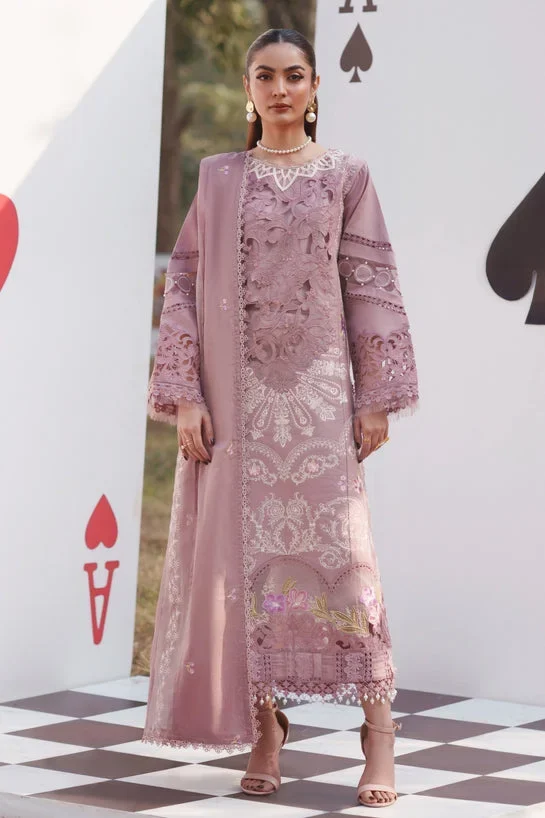 Parishay Pink Luxury Lawn Collection Replica