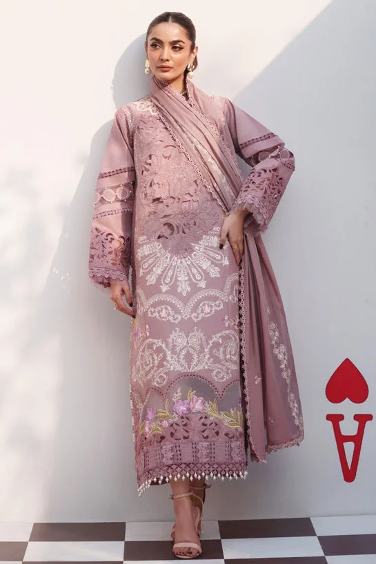 Alternative view of Parishay Pink Luxury Lawn Collection Replica