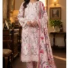 Shrenz Baby Pink Luxury Printed Lawn Collection Replica