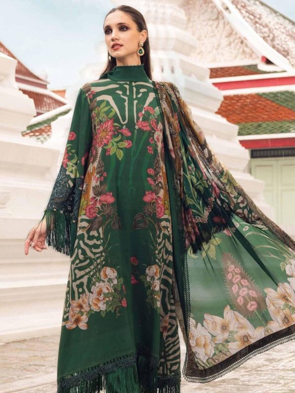 Maria B Green Luxury Bana Dora Collection Replica