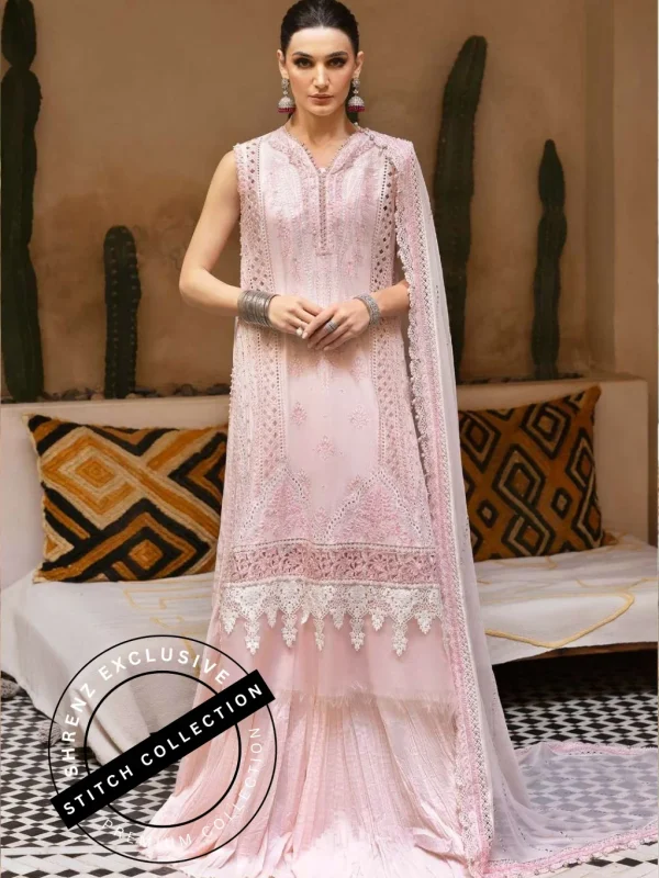 Shrenz 3 Piece Stitched Lawn Pret Collection