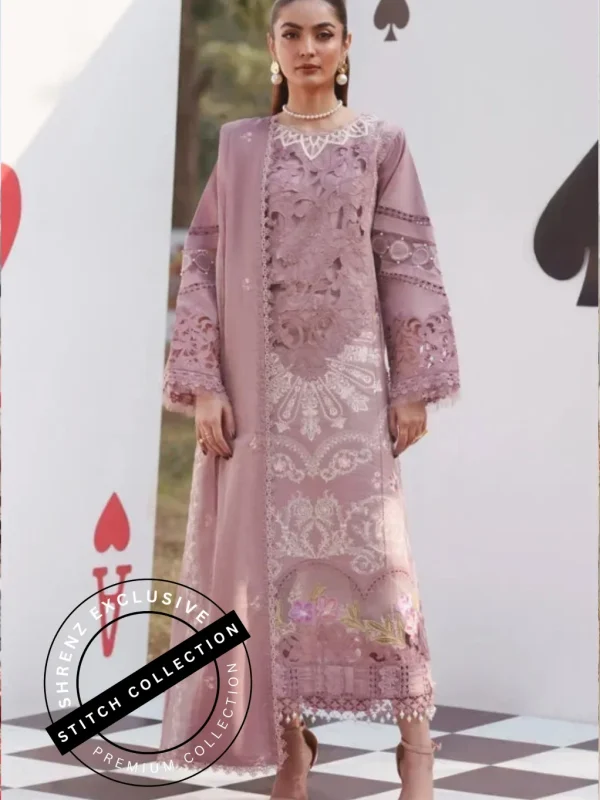 Shrenz 3 Piece Stitched Lawn Pret Collection