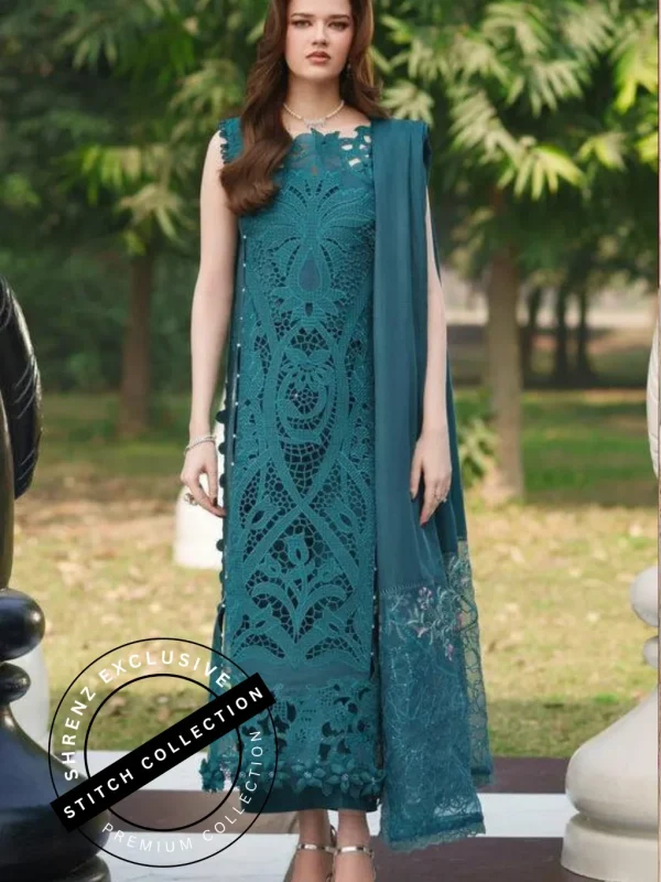 Shrenz 3 Piece Stitched Lawn Pret Collection