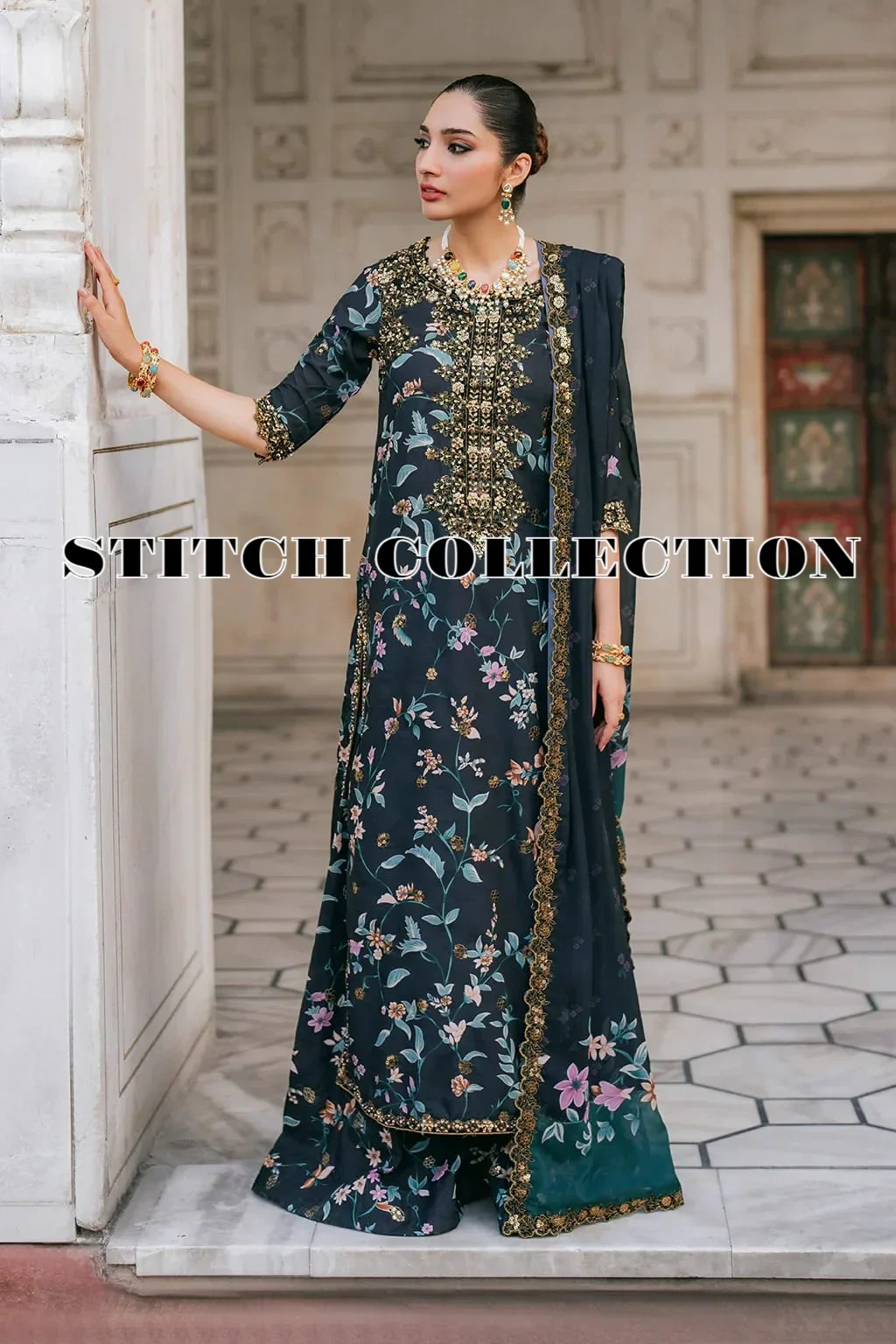 Shrenz 3 Piece Stitched Lawn Pret Collection