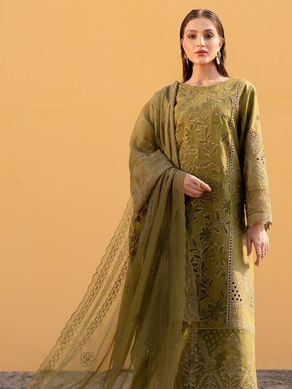 Mahnur Mehendi Luxury Lawn Collection Replica