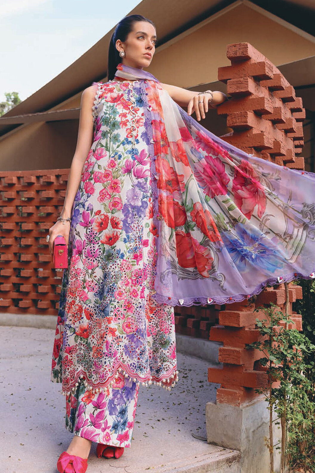 Maria B Multi Luxury Printed Lawn Collection Replica
