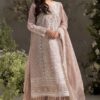 Sobia Nazir Peach Luxury Lawn Collection Replica