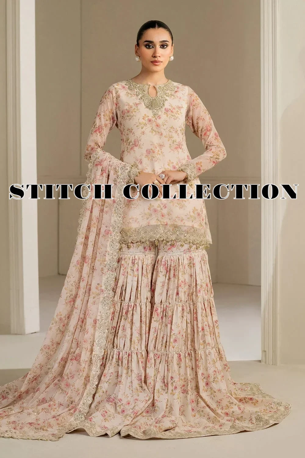 Shrenz 3 Piece Stitched Lawn Pret Collection