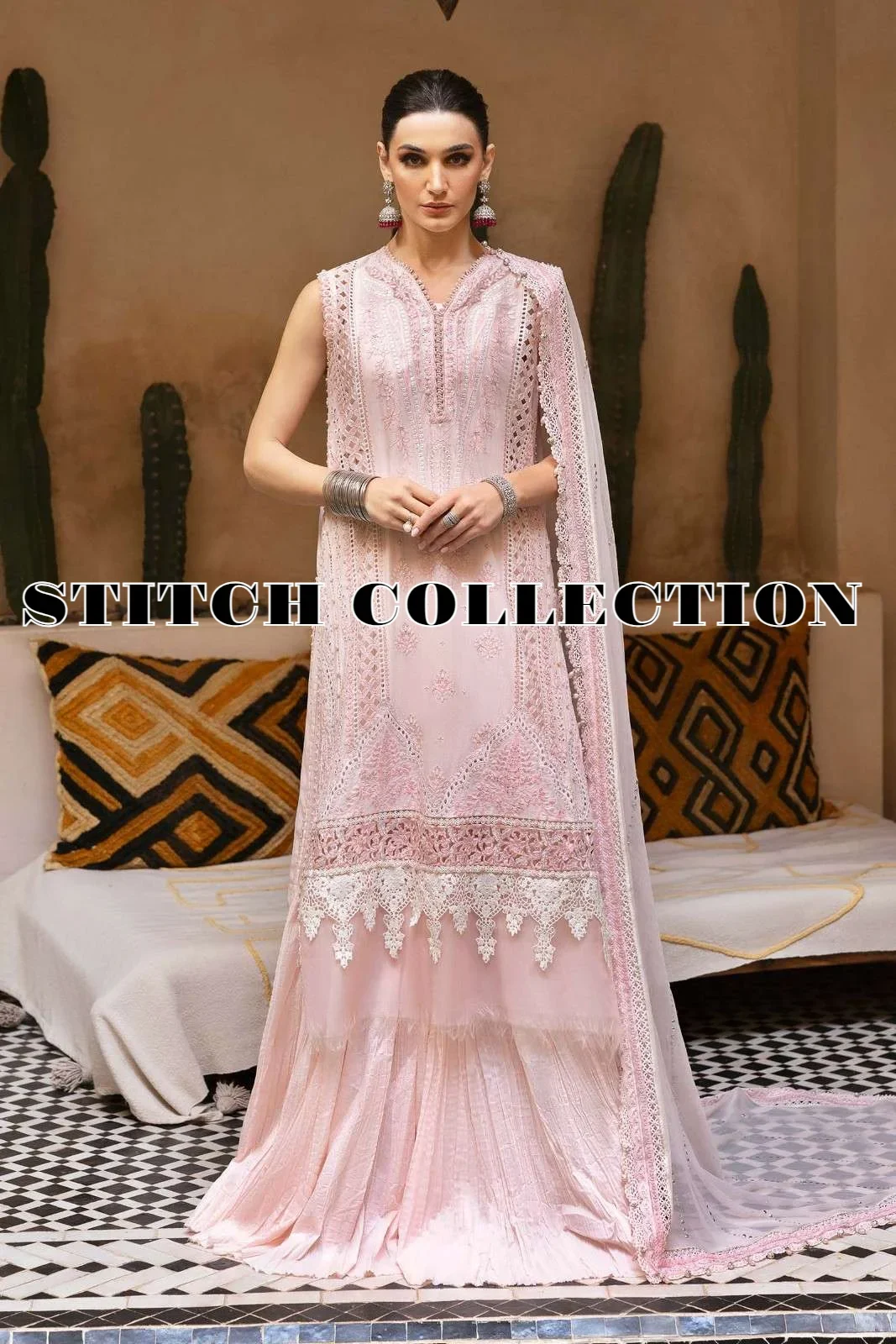 Shrenz 3 Piece Stitched Lawn Pret Collection