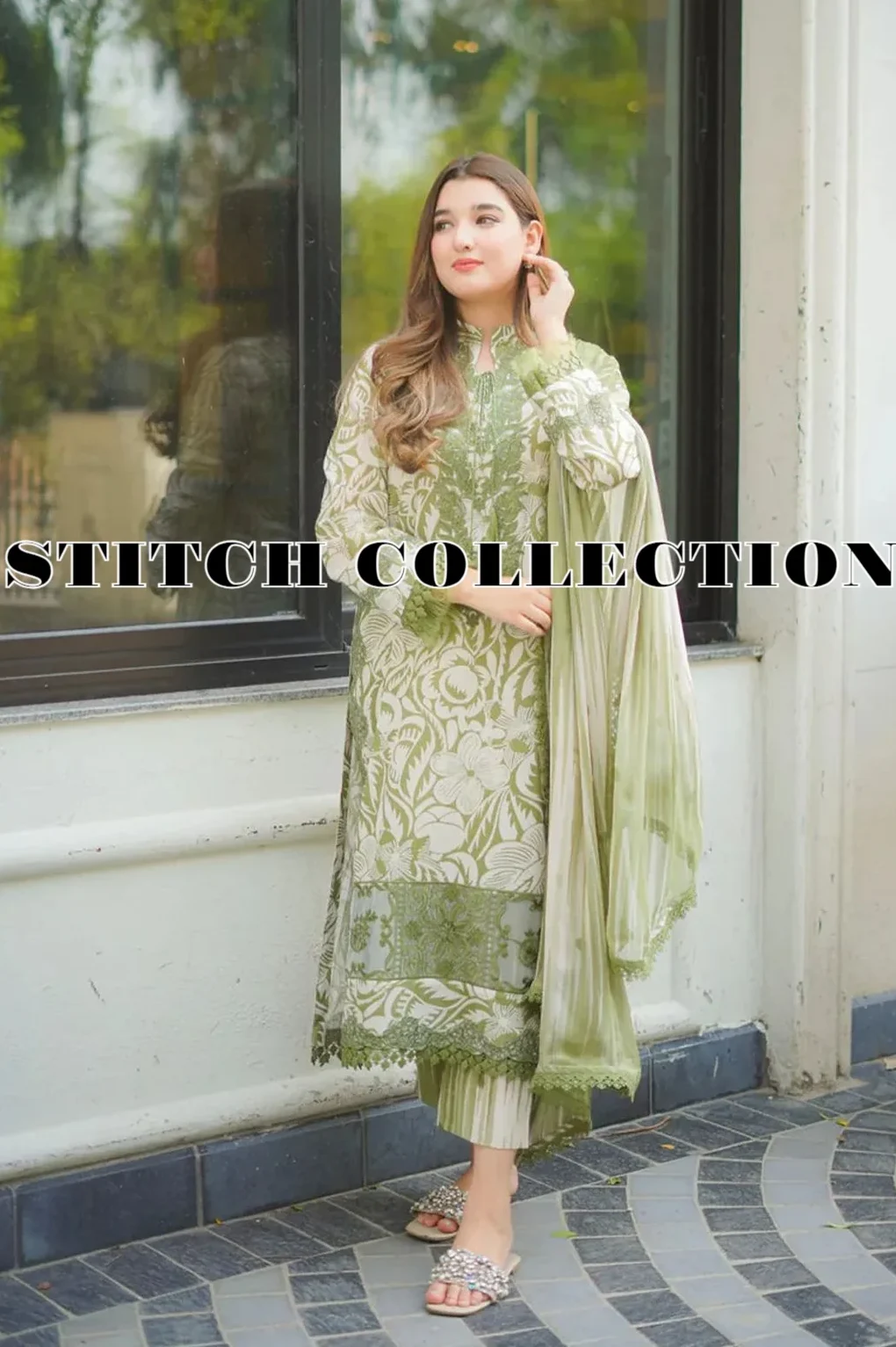Shrenz 3 Piece Stitched Lawn Pret Collection