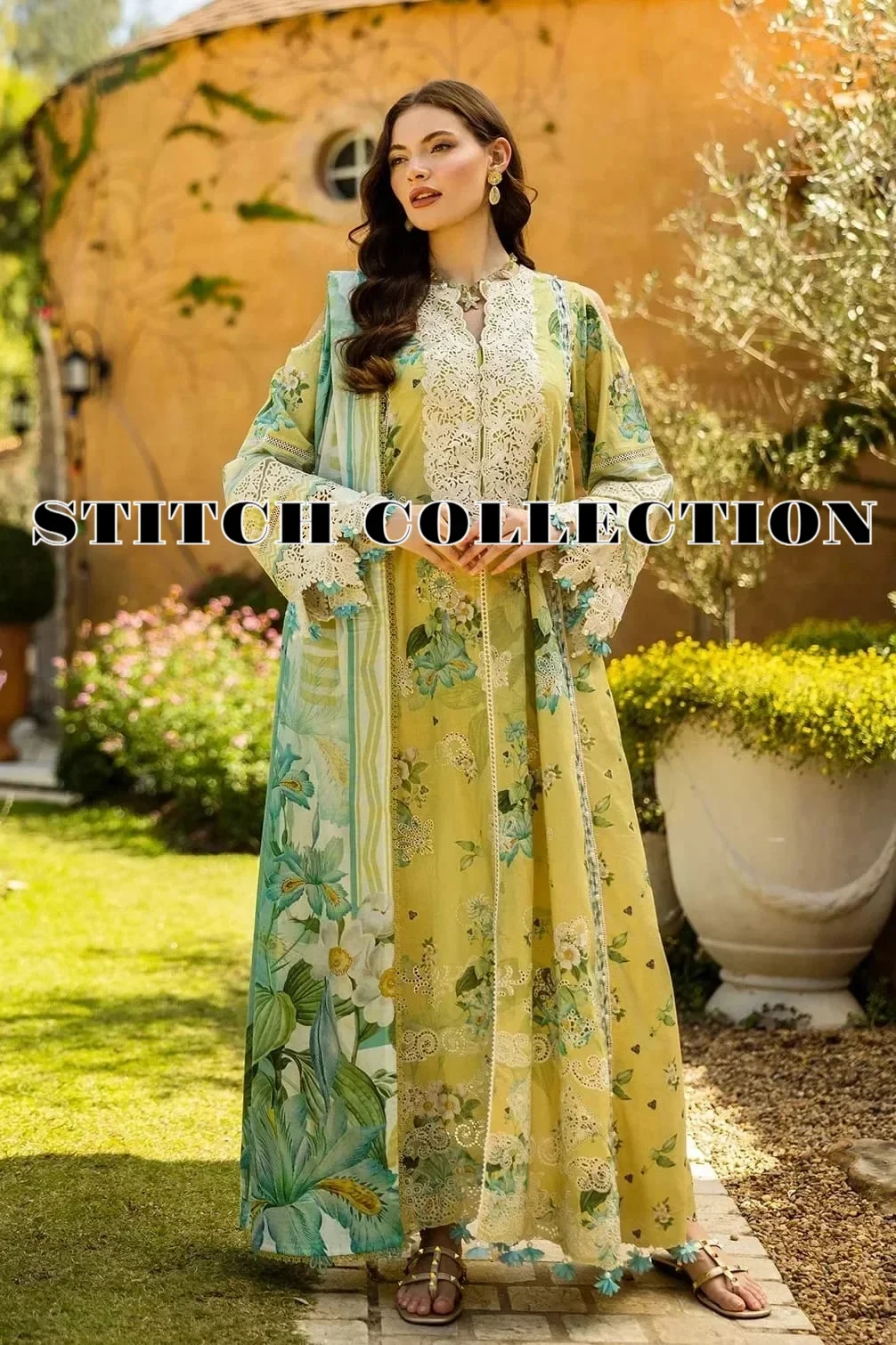 Shrenz 3 Piece Stitched Lawn Pret Collection