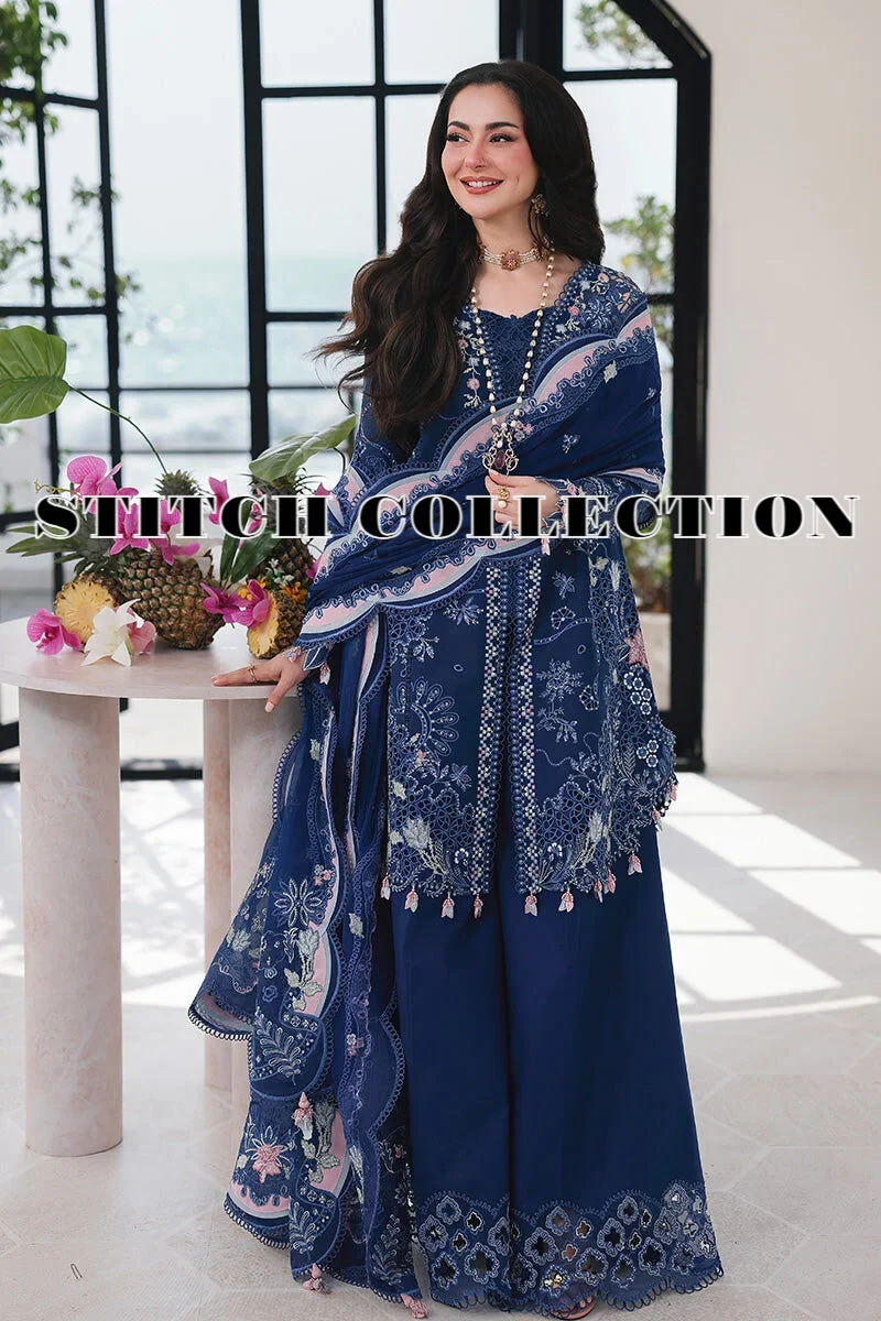 Shrenz 3 Piece Stitched Lawn Pret Collection