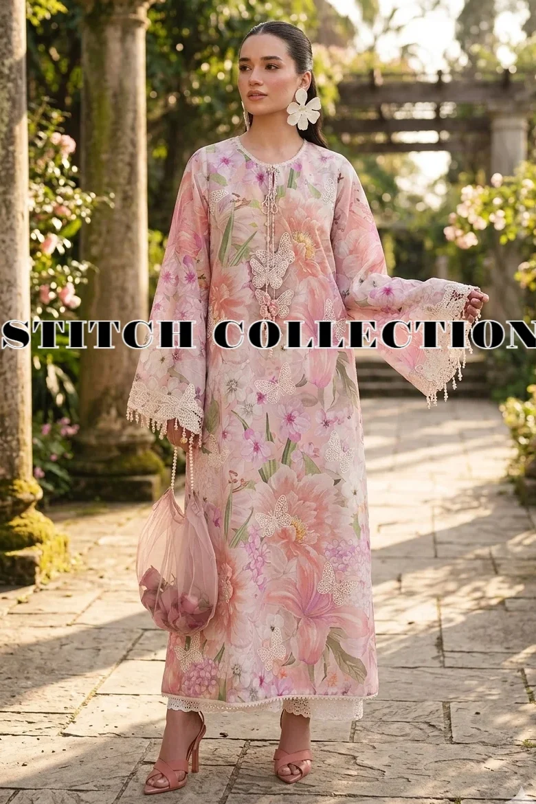 Shrenz 3 Piece Stitched Lawn Pret Collection