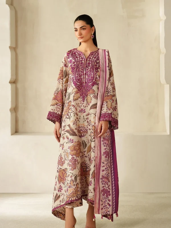 Baroque Skin Luxury Printed Lawn Collection Replica