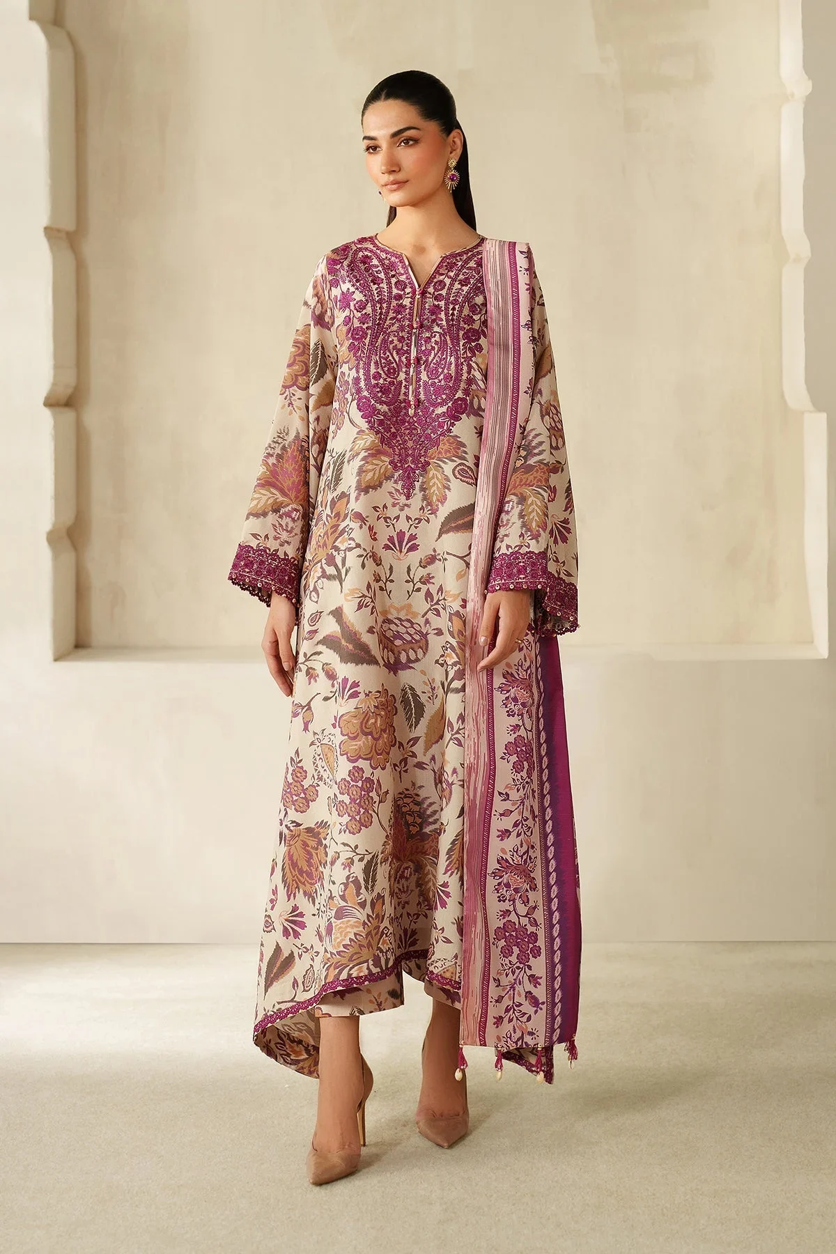 Baroque Skin Luxury Printed Lawn Collection Replica