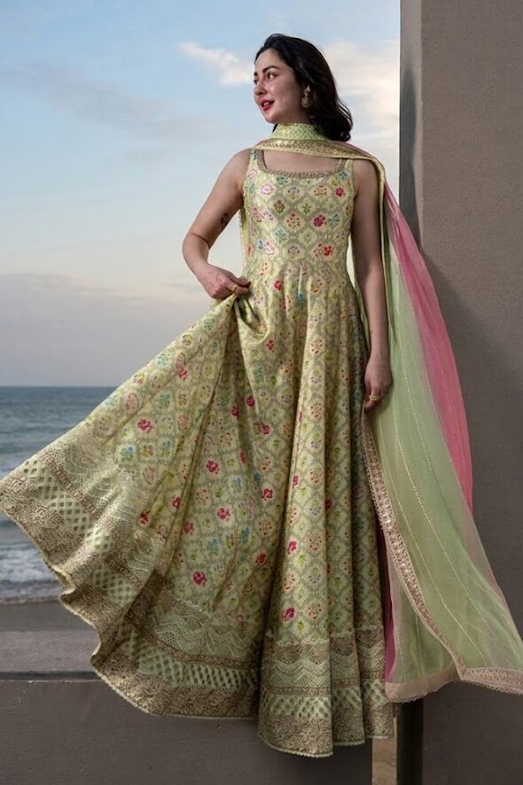 Alternative view of Faiza Saqlain Skin Luxury Printed Lawn Collection Replica