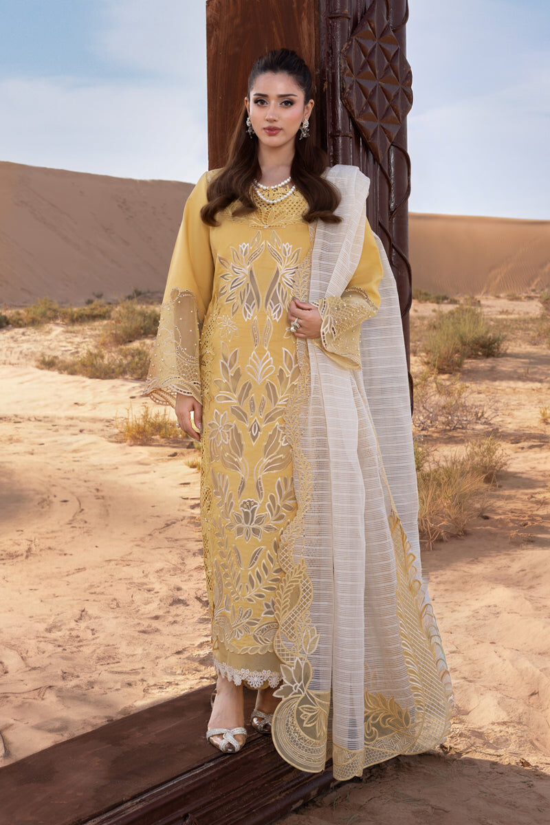 Rang Rasiya Yellow Luxury Lawn Collection Replica