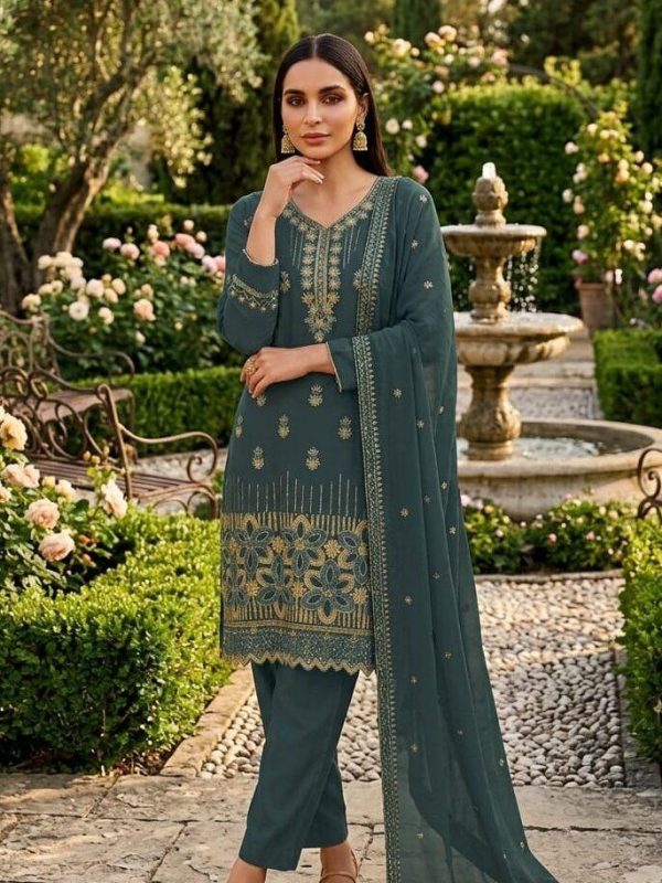 Maria B Seagreen Printed Lawn Collection Replica