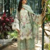 Elaf Mint Green Luxury Lawn Collection Replica