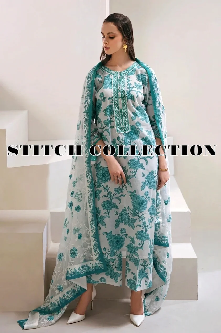 Shrenz 3 Piece Stitched Lawn Pret Collection
