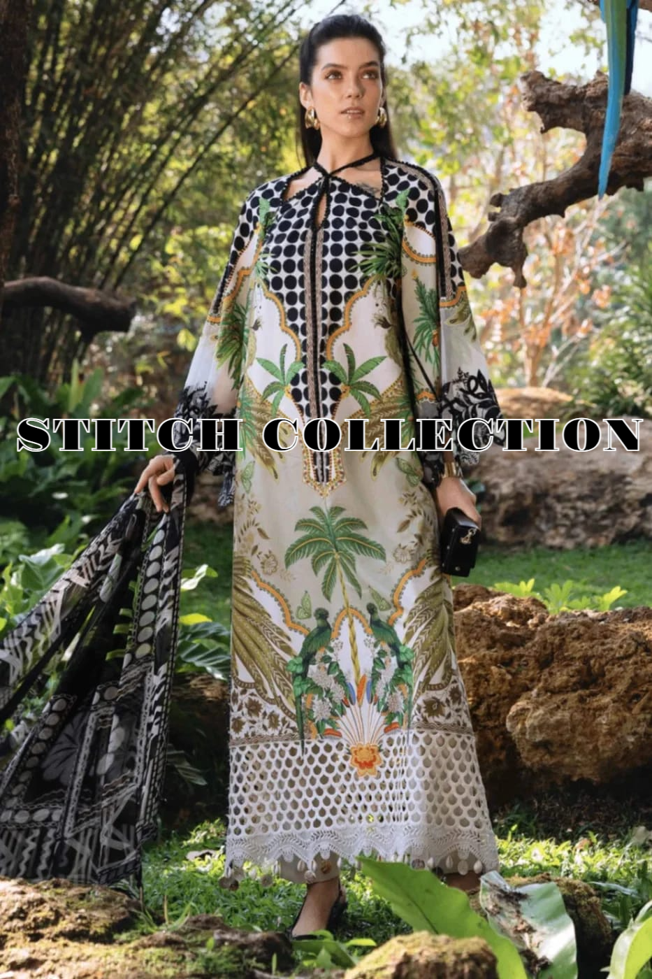 Shrenz 3 Piece Stitched Lawn Pret Collection