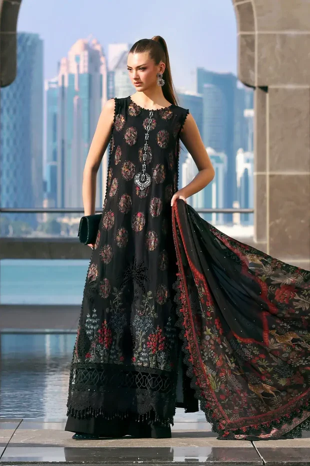 Maria,B Black Luxury Lawn Collection Replica