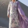 Nureh Purple Luxury Lawn Collection Replica