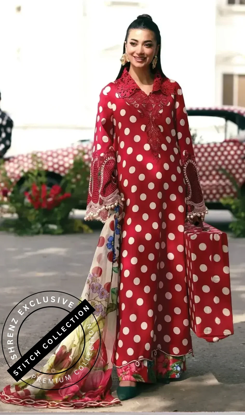 Shrenz 3 Piece Stitched Lawn Pret Collection
