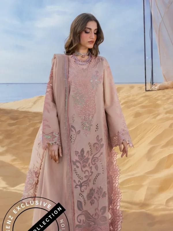 Shrenz 3 Piece Stitched Lawn Pret Collection