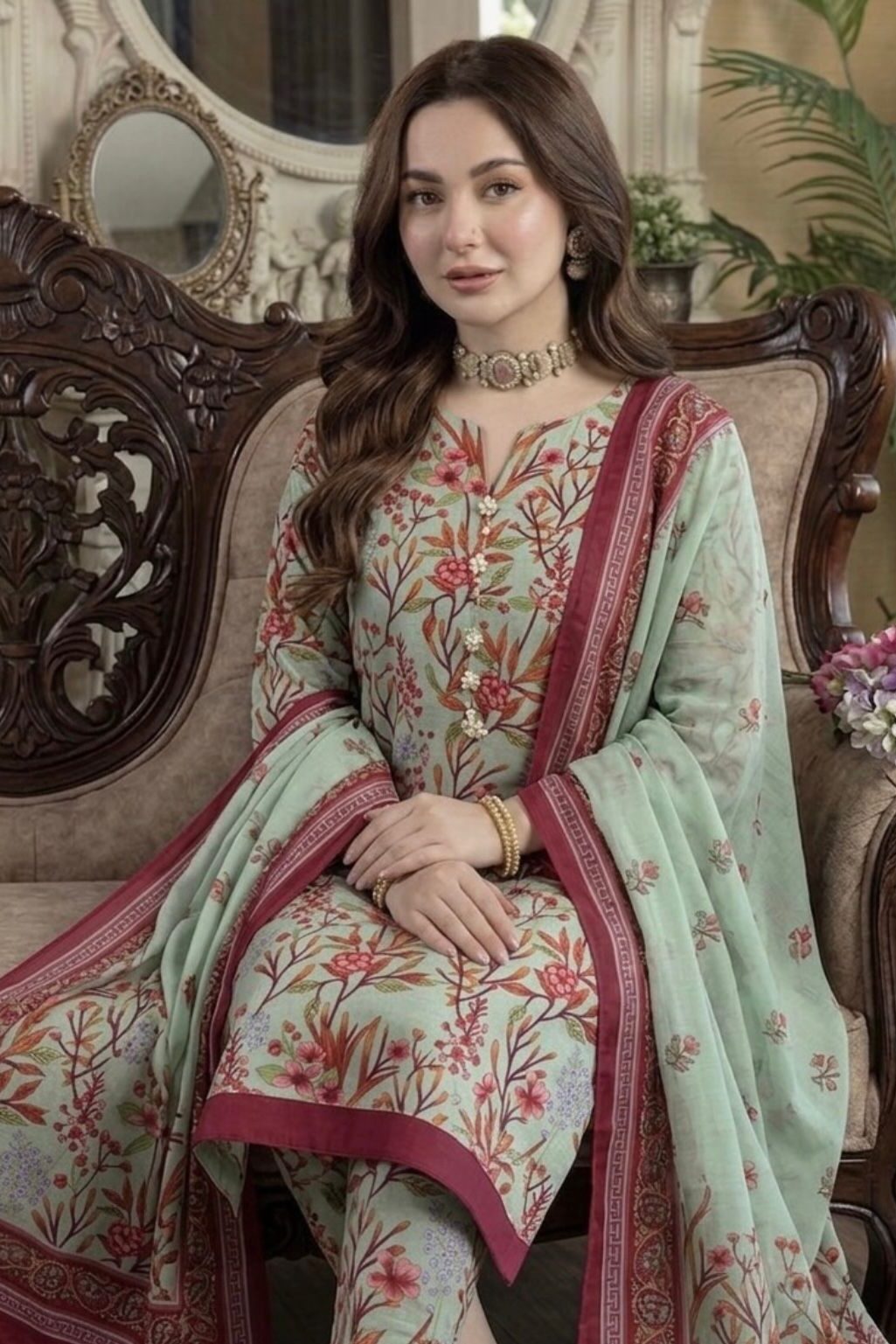 Maria B Multi Printed Lawn Collection Replica
