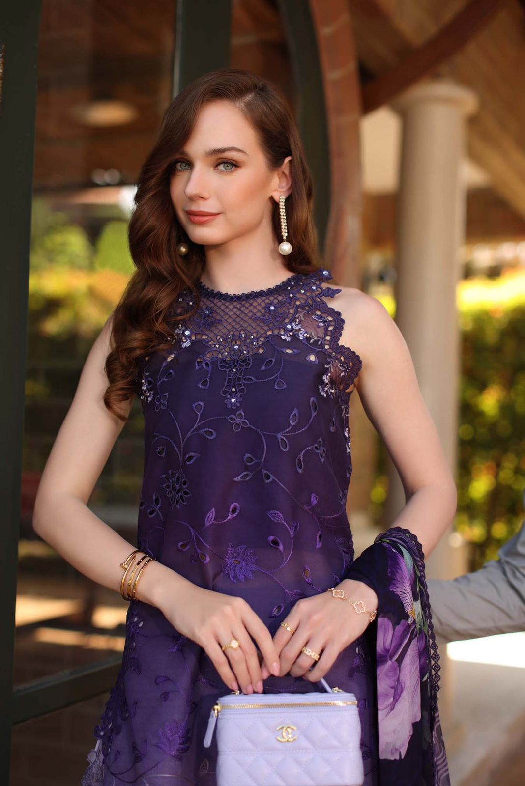 Alternative view of Noor By Sadia Asad Tie-Dye Luxury Lawn Collection Replica