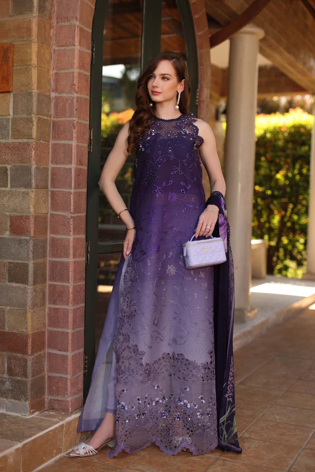 Noor By Sadia Asad Tie-Dye Luxury Lawn Collection Replica
