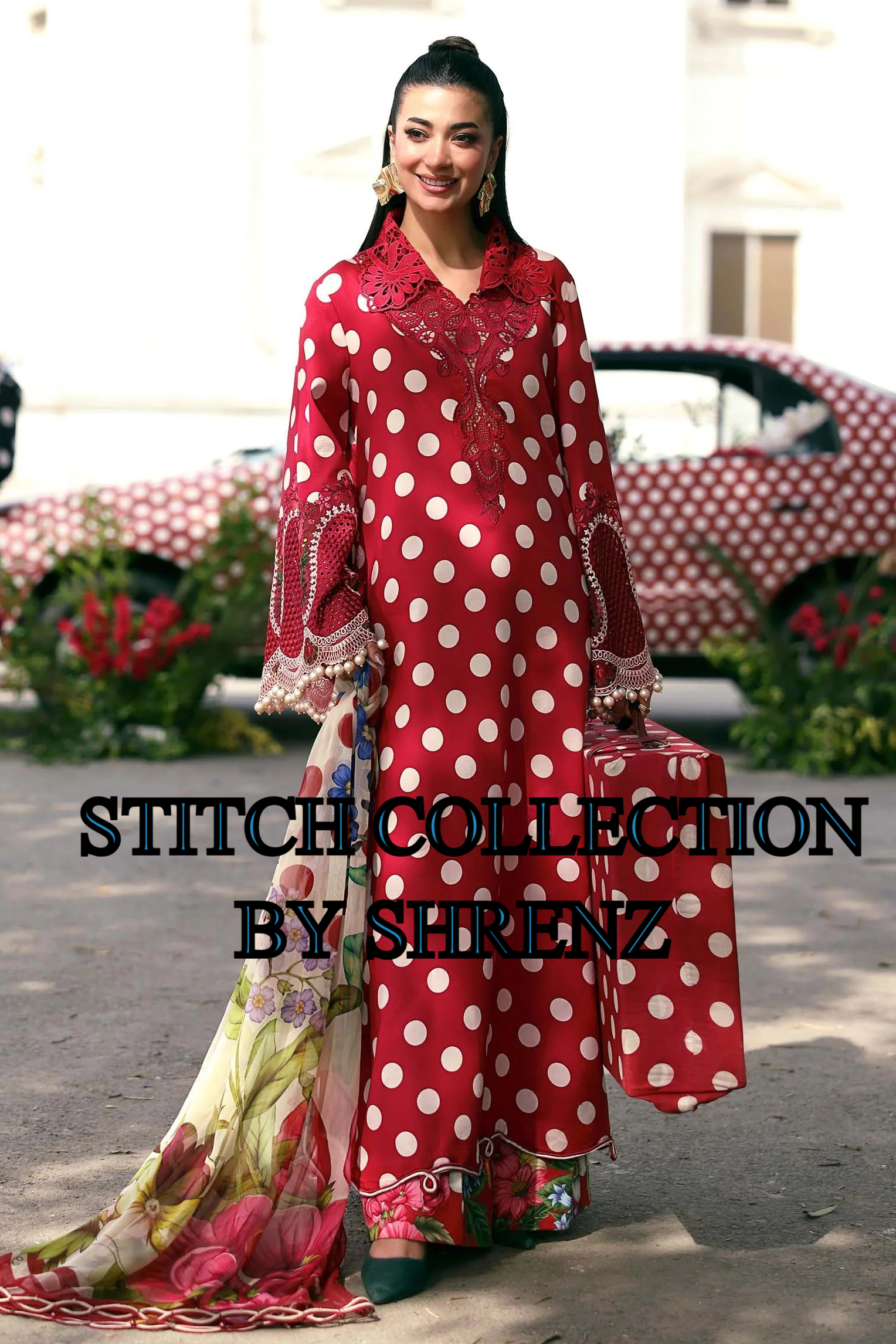 Shrenz 3 Piece Stitched Lawn Pret Collection