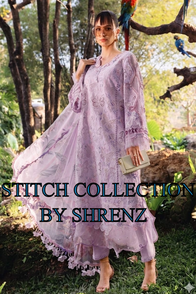 Shrenz 3 Piece Stitched Lawn Pret Collection