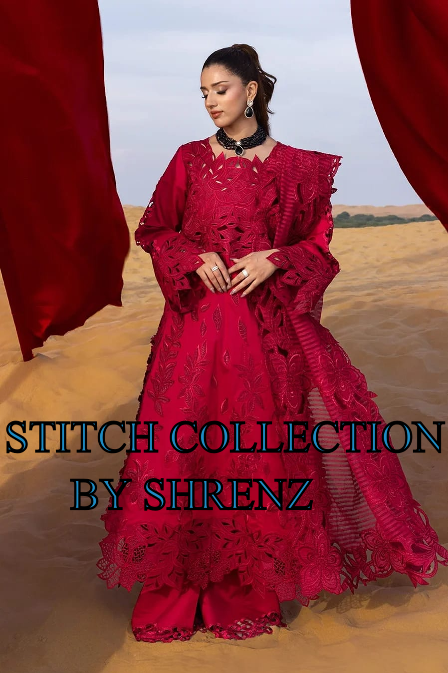 Shrenz 3 Piece Stitched Lawn Pret Collection