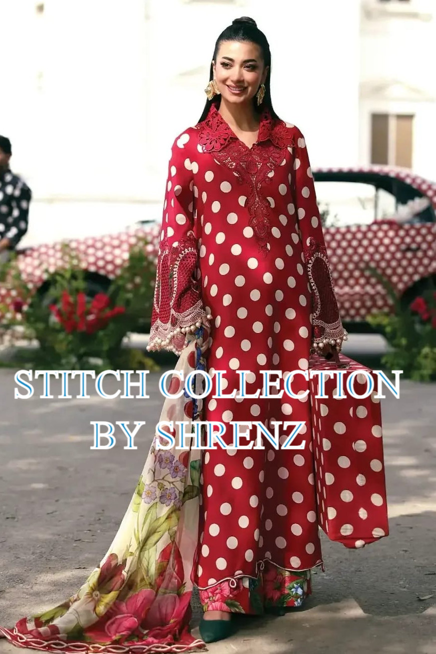 Shrenz 3 Piece Stitched Lawn Pret Collection