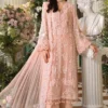 Maria B Pink Chiffon Formal Collection Replica